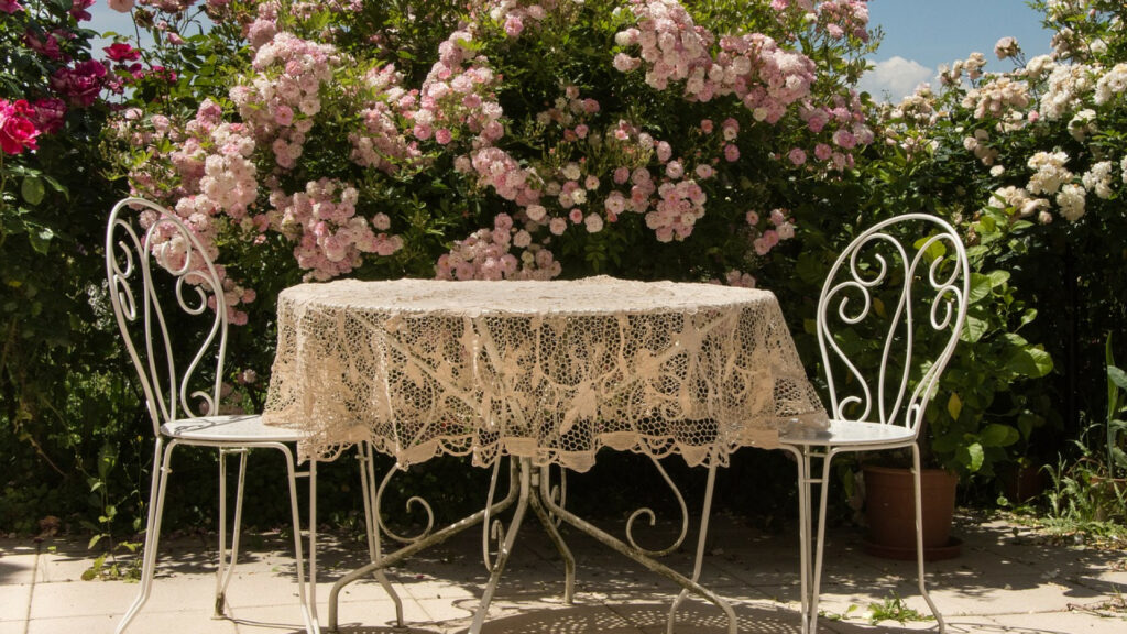 Une terrasse posée sur de simples plots !